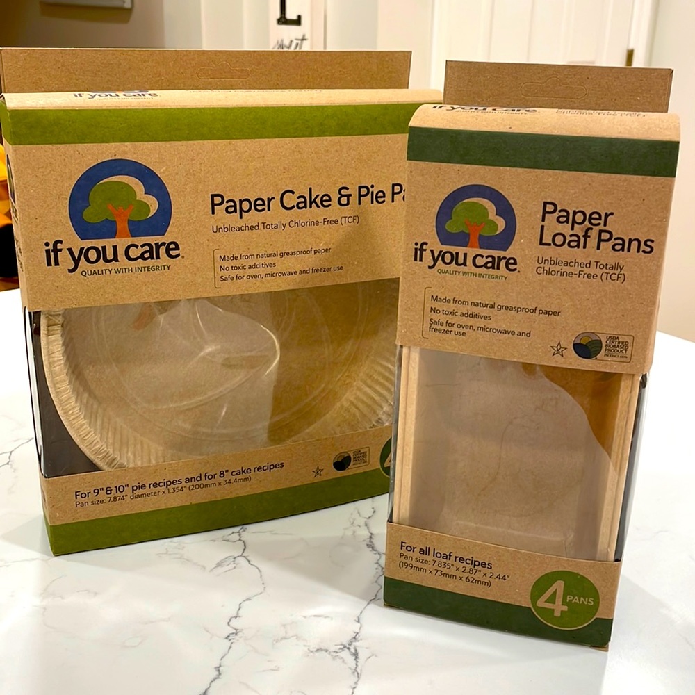 NWT If You Care Paper Bakeware Bundle
